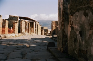 Näkymä Vesuviukselle, Pompeji